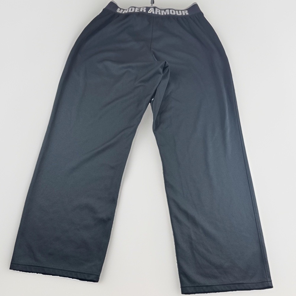Under Armour Sweatpants Mens L Joggers Black Loose Drawstring Stretch Pants - Picture 2 of 7